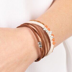 Summer Spectacle - Orange Bracelet